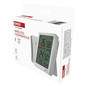 Preview: Emos Digitales Thermometer mit Hygrometer Funk-Sensor Wecker Datum 100m Reichweite E0558W