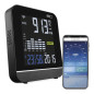 Preview: Emos Luftqualitätsmonitor GoSmart WiFi CO2 400-5000ppm Farbdisplay E30300