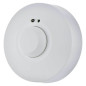 Preview: Emos Bewegungsmelder Mikrowelle 8m 1200W 95x95mm Weiß G1180