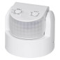 Preview: Emos Bewegungsmelder PIR 12m IP65 1200W 75x65mm Weiß G1240