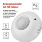 Preview: Emos Bewegungsmelder PIR 3m 1200W 108x108mm Weiß GS11111