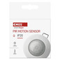 Preview: Emos Bewegungsmelder PIR 3m 1200W 76x76mm Weiß GS12111