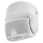 Preview: Emos Bewegungsmelder PIR 12m IP65 1200W 92x76mm Weiß GS14151