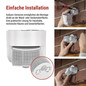 Preview: Emos Bewegungsmelder PIR 12m IP65 1200W 92x76mm Weiß GS14151