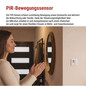 Preview: Emos Bewegungsmelder PIR 9m 160° 1200W Weiß GS15117