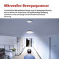 Preview: Emos Bewegungsmelder Mikrowelle 8m 2000W Weiß GS21111