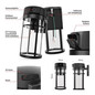 Preview: Emos IP-Kamera GoSmart IP-1300 LANTERN mit E27-Fassung Schwarz H4074