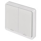 Preview: Emos GoSmart Portabler Szenenschalter IP-2002ZW ZigBee 3.0 2 Tasten Weiß H5012