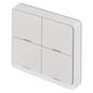 Preview: Emos GoSmart Portabler Szenenschalter IP-2004ZW ZigBee 3.0 4 Tasten Weiß H5013