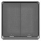 Preview: Emos GoSmart Portabler Szenenschalter IP-2002ZB ZigBee 3.0 2 Tasten Schwarz H5015