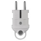 Preview: Emos Steckdosenadapter Winkelstecker 16A Weiß P0039