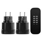 Preview: Emos Steckdosenadapter mit Fernbedienung bis 4 Steckdosen IP44 P0068