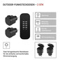 Preview: Emos Steckdosenadapter mit Fernbedienung bis 4 Steckdosen IP44 P0068