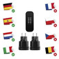 Preview: Emos Steckdosenadapter mit Fernbedienung bis 4 Steckdosen IP44 P0068