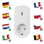 Preview: Emos Steckdosenadapter mit Fernbedienung bis 4 Steckdosen 25m P0069