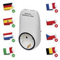 Preview: Emos Steckdosenadapter 1-fach mit 2xUSB Weiß P0072