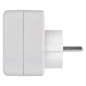 Preview: Emos Steckdosenadapter 1-fach USB-A+USB-C Weiß P0075