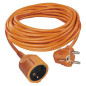 Preview: Emos Verlängerungskabel Außen 10m 1,5mm² Orange PVC P01210R