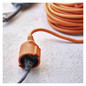 Preview: Emos Verlängerungskabel Außen 15m 1,5mm² Orange PVC P01215R