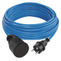 Preview: Emos Verlängerungskabel Außen wetterfest 10m 1,5mm² Blau PVC IP44 P01510W