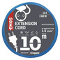 Preview: Emos Verlängerungskabel Außen wetterfest 10m 1,5mm² Blau PVC IP44 P01510W