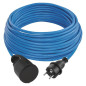 Preview: Emos Verlängerungskabel Außen wetterfest 20m 1,5mm² Blau PVC IP44 P01520W