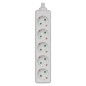 Preview: Emos Steckdosenadapter 5-fach ohne Kabel Weiß P0520