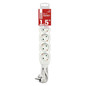 Preview: Emos Steckdosenleiste 5-fach 1,5m Weiß PVC P0521R