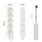Preview: Emos Steckdosenleiste 5-fach 3m Weiß PVC P0523R