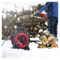 Preview: Emos Kabeltrommel wetterfest 3-fach 2xUSB-A 20m Blau P08620W