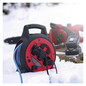 Preview: Emos Kabeltrommel wetterfest 3-fach 2xUSB-A 20m Blau P08620W