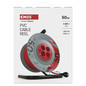 Preview: Emos Kabeltrommel 4-fach 50m 1,5mm² PVC P09250