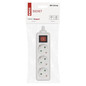 Preview: Emos Steckdosenadapter 3-fach ohne Kabel mit Schalter Weiß P1320