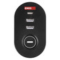 Preview: Emos Steckdosenleiste 3-fach mit Schalter Schreibtischmontage USB-C PD 1,5m Schwarz P1321PD