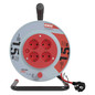 Preview: Emos Kabeltrommel 4-fach 15m 1,0mm² PVC P19515
