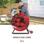 Preview: Emos Kabeltrommel 4-fach 25m 2,5mm² Gummi P19625