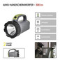 Preview: Emos LED Akku-Taschenlampe 300lm Grau-schwarz-grün 16x10cm P2311