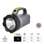 Preview: Emos LED Akku-Taschenlampe 300lm Grau-schwarz-grün 16x10cm P2311