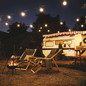 Preview: Emos LED Campinglaterne 350lm Akku Schwarz-grün P2313