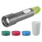 Preview: Emos LED Akku-Taschenlampe 600lm Grau-grün Aluminium P3118