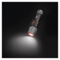 Preview: Emos LED Akku-Taschenlampe 300lm Schwarz Metallicgrau Aluminium P3120
