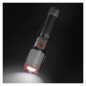 Preview: Emos LED Akku-Taschenlampe 1200lm Schwarz Metallicgrau Aluminium P3121