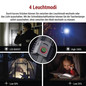 Preview: Emos LED Akku-Taschenlampe 1200lm Schwarz Metallicgrau Aluminium P3121