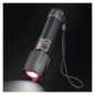 Preview: Emos LED Akku-Taschenlampe 3000lm Schwarz Metallicgrau Aluminium P3122