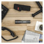 Preview: Emos LED Akku-Taschenlampe 1200lm Grau Aluminium P3190