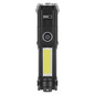 Preview: Emos LED Akku-Taschenlampe 150lm Schwarz P3214