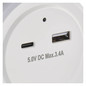 Preview: Emos LED Nachtlicht 0,3W warmweiss Bewegungsmelder P3323