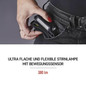 Preview: Emos LED Stirnlampe 380lm Akku Schwarz P3541