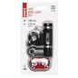 Preview: Emos LED Fahrradlicht 150lm Schwarz Aluminium P3920