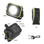 Preview: Emos LED Arbeitsleuchte 900lm Akku Schwarz-grün P4542